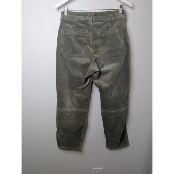 PILCRO The Wanderer Relaxed-Leg Corduroy Pants Women's Size 27 Sahara - Picture 8 of 12